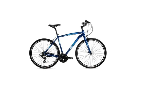 BİSAN GUIDA ERKEK ŞEHİR BİSİKLETİ 52CM V 28 JANT 21 VİTES LACİVERT GRİ ürün görseli
