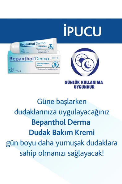 Bepanthol Derma Dudak Bakım Kremi 7,5 ml - 3
