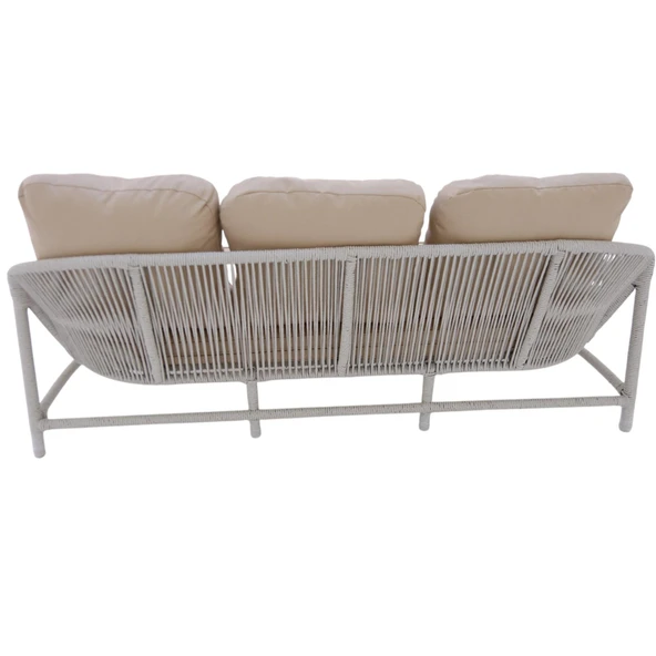 Marise | Üçlü Rattan Bahçe Oturma Grubu | 3+1+1+Sehpalı Bahçe Takımı - 12