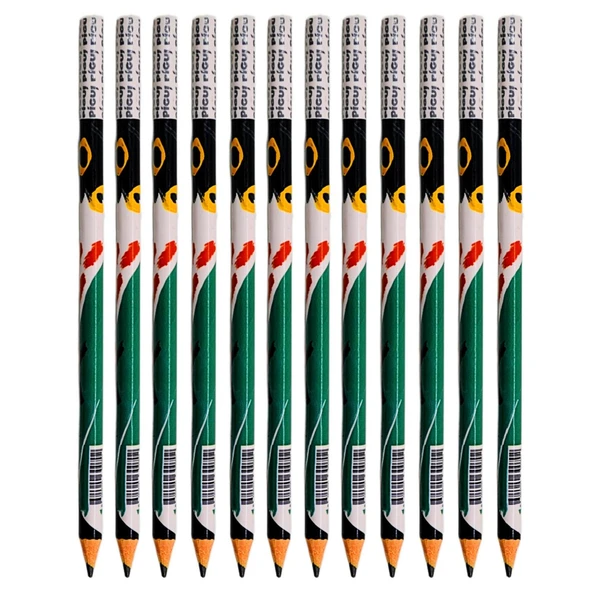 Gen-Of Pigui XOX Desenli Kurşun Kalem 12 Adet ürün görseli