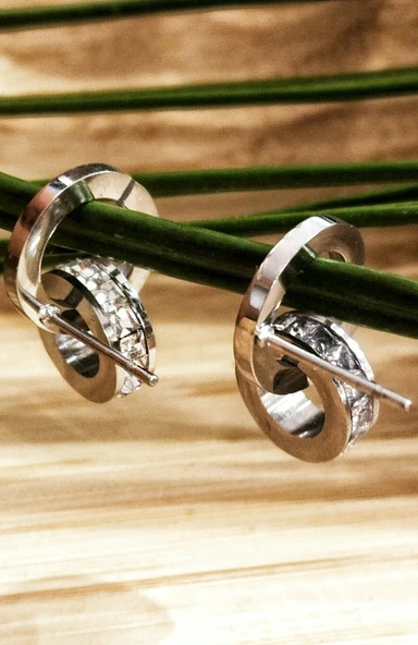 Monalisa Home Lüks Küçük Metal Küpe ürün görseli 1