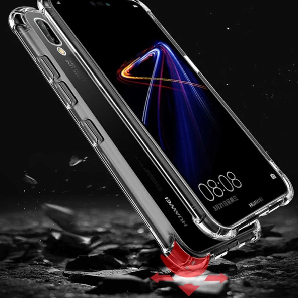 Huawei P20 Pro Kılıf Zore Nitro Anti Shock Silikon Kılıf - 4
