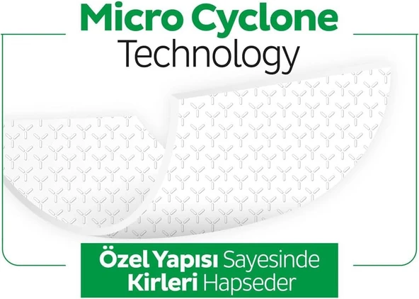 Sleepy Easy Clean Beyaz Sabun Katkılı Mopa Uyumlu Yer Temizlik Havlusu&Mendili 50 Yaprak - Resim 4