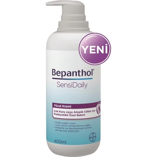 Bepanthol SensiDaily Vücut Kremi 400 ml - 2