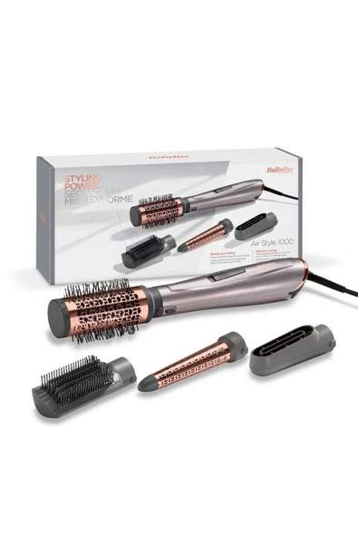 Babyliss BaByliss AS136E Air Styler 1000 Hava Üflemeli Saç Şekillendirici - 7