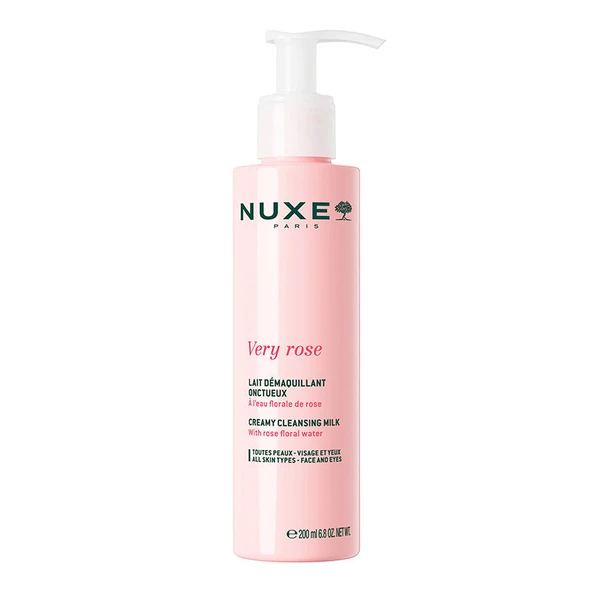 Nuxe Very Rose Temizleme Sütü 200 ml