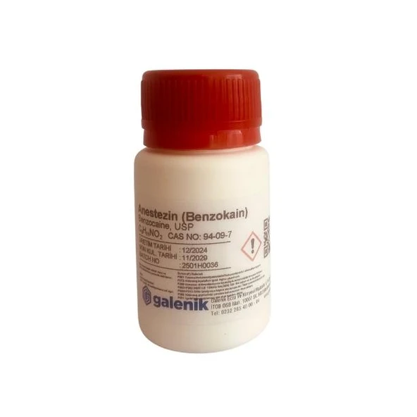 Galenik Anestezin ( Benzocaine) 25 g ürün görseli