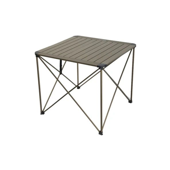 Nurgaz Campout NG-AKMB 70x70 cm Alüminyum Katlanır Kamp Masası