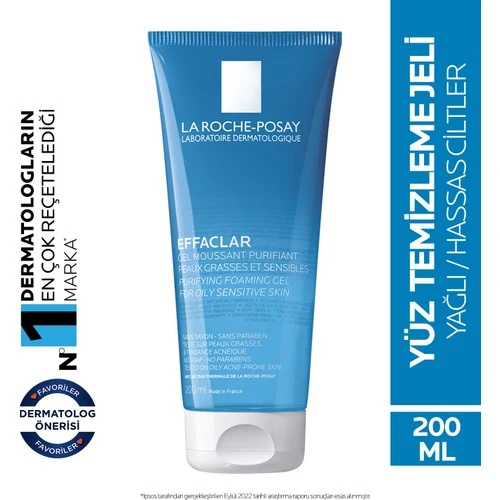 La Roche Posay Effaclar Mikro Peeling Jel Yağlı Ciltler 200 ml ürün görseli