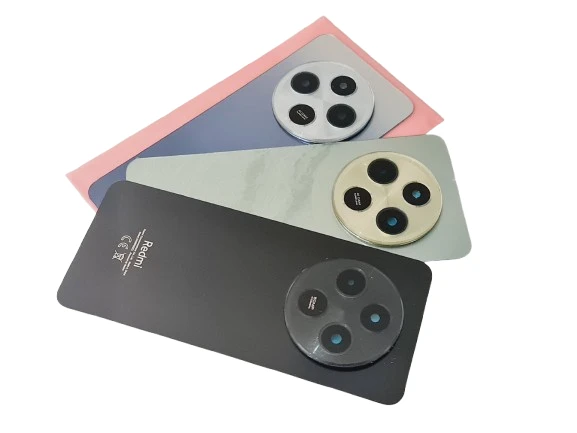 Tkgz - Xiaomi Redmi 14C Arka Kapak (Cam Full Lensli) - SİYAH - Resim 3