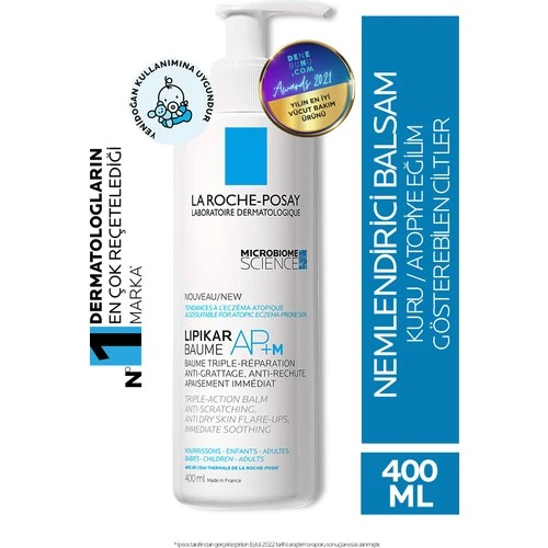 La Roche Posay Lipikar Baume AP+ M Balm 400 ml ürün görseli