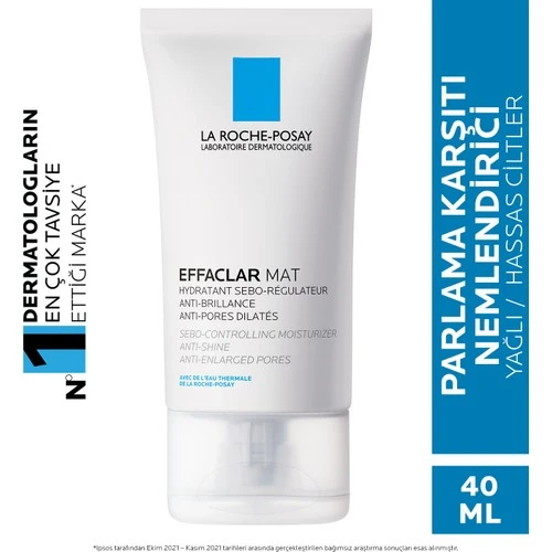 La Roche Posay Effaclar Mat Parlama Karşıtı Nemlendirici 40 ml ürün görseli