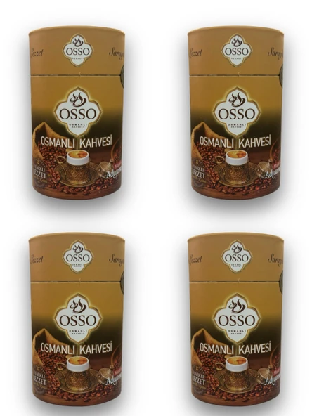 Osso 4’lü Silindir Osmanlı Kahvesi(4X200=800gr)