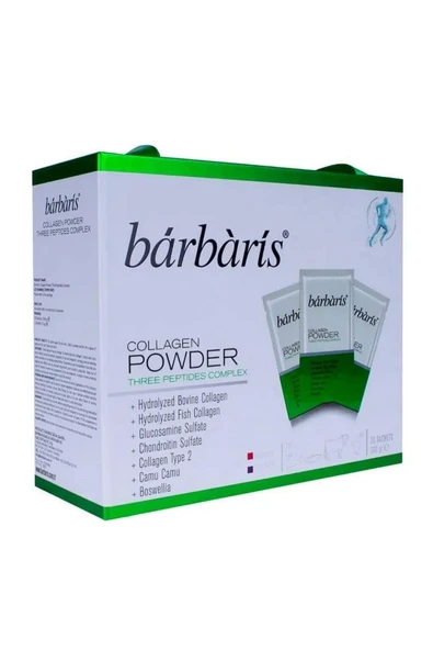 Barbaris Collagen Powder Three Peptides Complex 30 Saşe ürün görseli