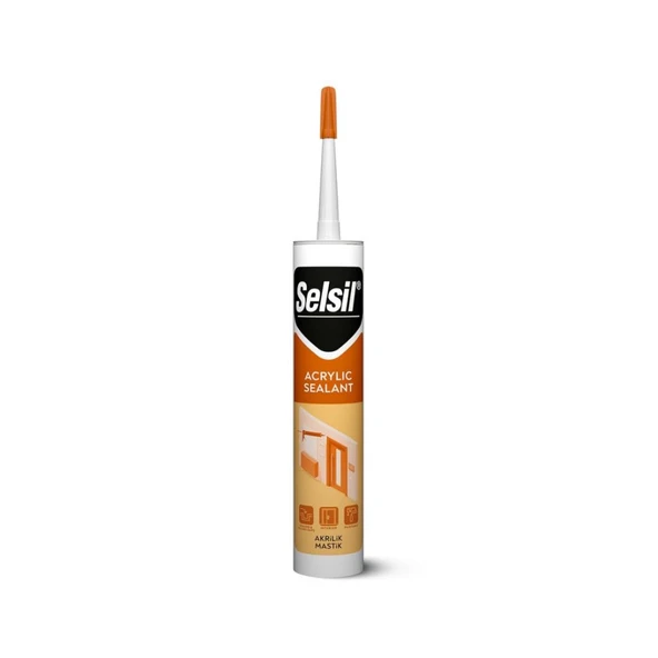 Selsil Silikonize Mastik Krem 500 gr