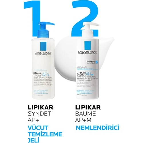 La Roche Posay Lipikar Baume AP+ M Balm 400 ml - Resim 6