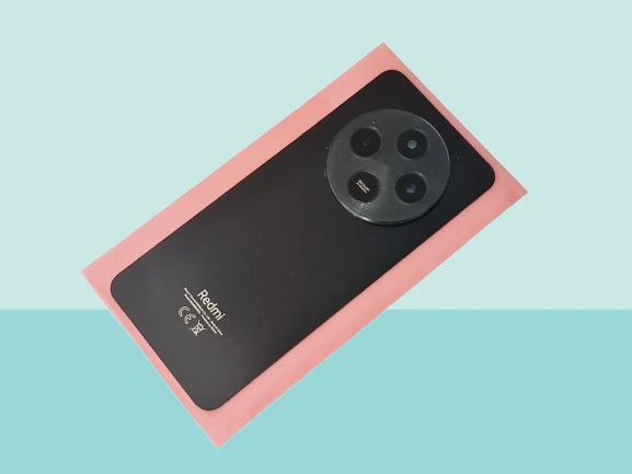 Tkgz - Xiaomi Redmi 14C Arka Kapak (Cam Full Lensli) - SİYAH ürün görseli 1