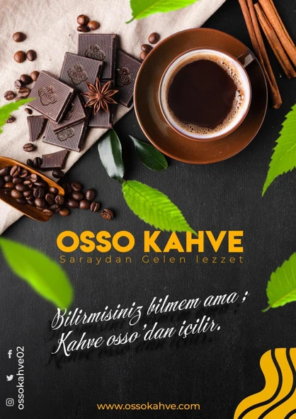 Osso 3’lü Silindir Osmanlı Kahvesi(3X200=600gr) - 2