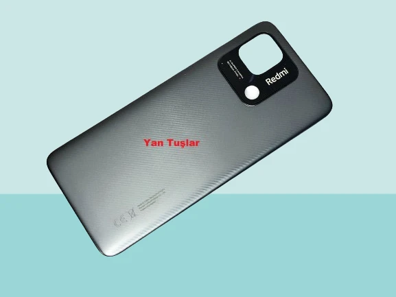 Tkgz - Xiaomi Redmi 10C FULL KASA Arka Kapak Batarya Kapağı - SİYAH ürün görseli 1