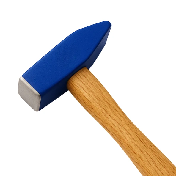 200gr Profesyonel Ahşap Saplı Çift Taraf Çekiç 9 cm Çelik Baş Ergonomik Çakma İnce İşçilik Dayanıklı - 1