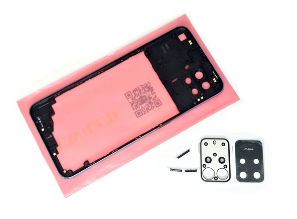 Tkgz - Oppo Reno 5 Lite FULL KASA Arka Kapak Batarya Kapağı - MAVİ - Resim 3