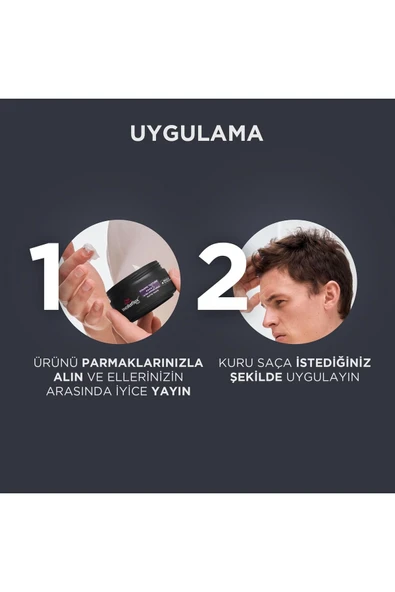 WELLA Wellaflex Saç Paste Mat Erkek Dinamik Doku & Ultra Güçlü Tutuş 75 ml - 4