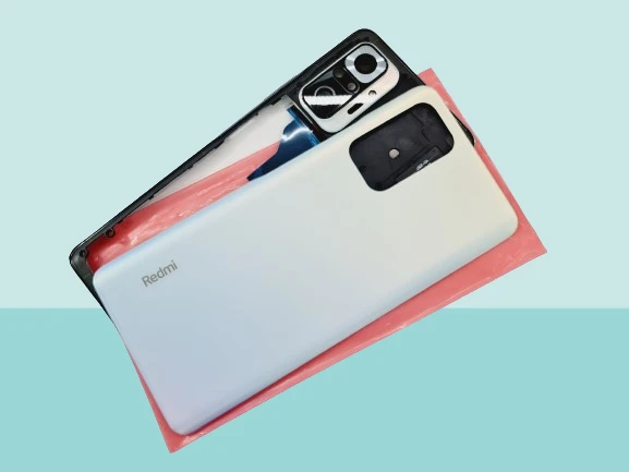 Tkgz - Xiaomi Redmi NOTE 10 PRO (4G) FULL KASA Arka Kapak Batarya Kapağı - BEYAZ ürün görseli 1