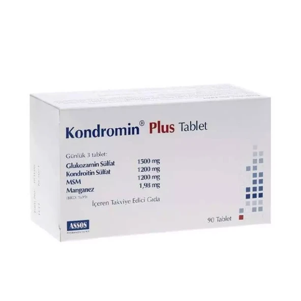 Kondromin Plus 90 Tablet Takviye Edici Gıda ürün görseli