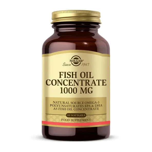 Solgar Fish Oil 1000 mg 60 Kapsül ürün görseli