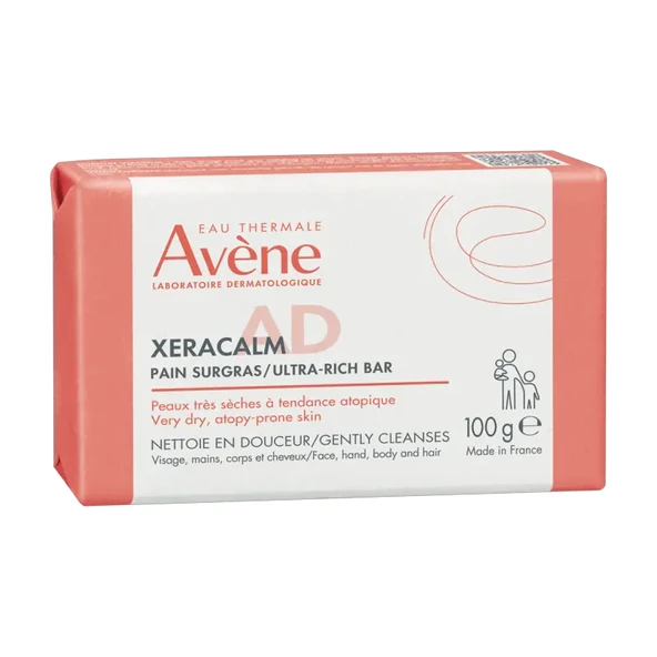 Avene XeraCalm A.D Yüz ve Vücut Temizleyici Sabun 100 gr ürün görseli
