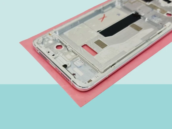 Tkgz - Xiaomi Mİ 10T FULL KASA Arka Kapak Batarya Kapağı - GRİ - Resim 2