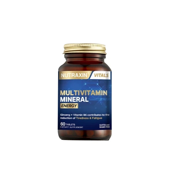 Nutraxin Multivitamin Mineral İçeren Takviye Edici Gıda 60 Tablet ürün görseli