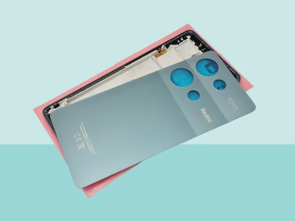 Tkgz - Xiaomi Redmi NOTE 13 PRO - 4G -  FULL KASA Arka Kapak Batarya Kapağı - YEŞİL ürün görseli 1