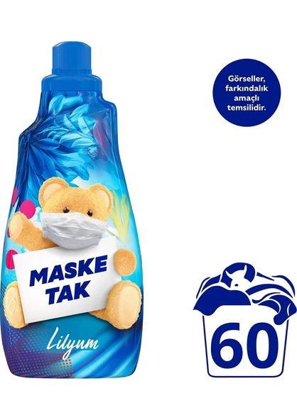 Yumoş Yumuşatıcı Lilyum 1440 ml 9 x 60 Yıkama - 2