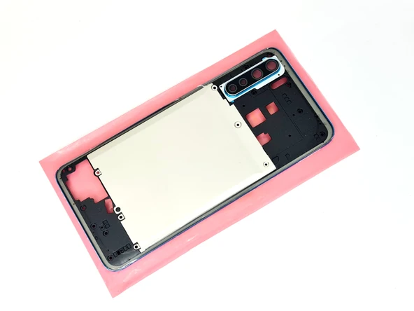 Tkgz - Oppo A91 ORJ FULL KASA Arka Kapak Batarya Kapağı - MAVİ - Resim 2