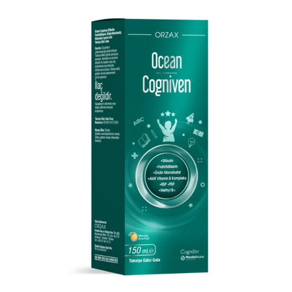 Orzax Ocean Cogniven Mango Aromalı Takviye Edici Gıda 150 ml ürün görseli