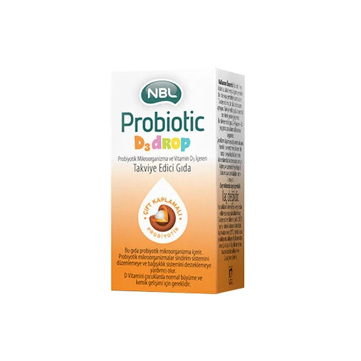 NBL Probiotic D3drop Takviye Edici Gıda 7.5 ml ürün görseli