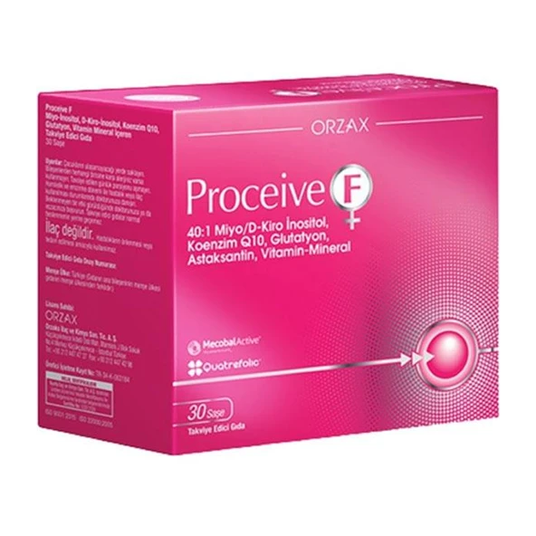 Orzax Proceive F 30 Saşe ürün görseli