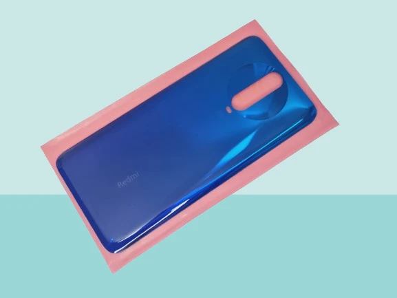 Tkgz - Xiaomi Redmi K30 Arka Kapak Batarya Kapağı - MAVİ ürün görseli 1