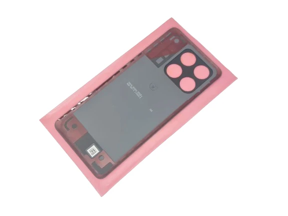 Tkgz - Xiaomi POCO X6 PRO Arka Kapak Batarya Kapağı - SİYAH - Resim 3