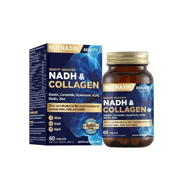 Nutraxin Nadh Collagen Collagen Takviye Edici Gıda 60 Tablet ürün görseli