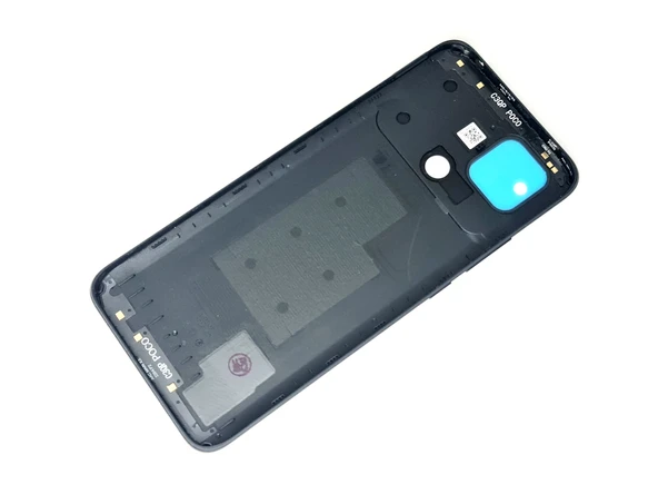 Tkgz - Xiaomi POCO C40 FULL KASA Arka Kapak Batarya Kapağı - SİYAH - Resim 2