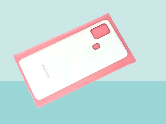 Tkgz - Samsung Galaxy A21S A217 Arka Kapak Batarya Kapağı - BEYAZ ürün görseli 1