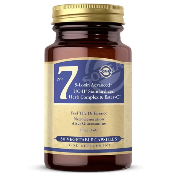 Solgar No.7 30 Bitkisel Kapsül ürün görseli