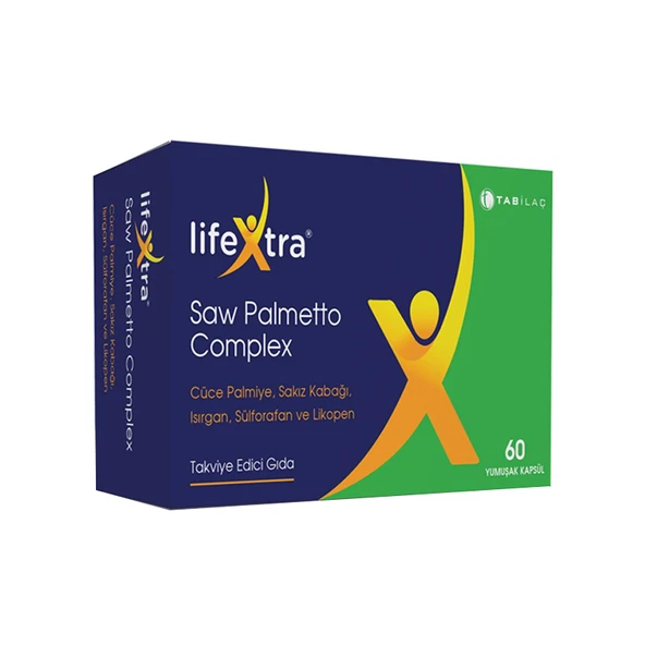 LifeXtra Saw Palmetto Complex 60 Kapsül ürün görseli