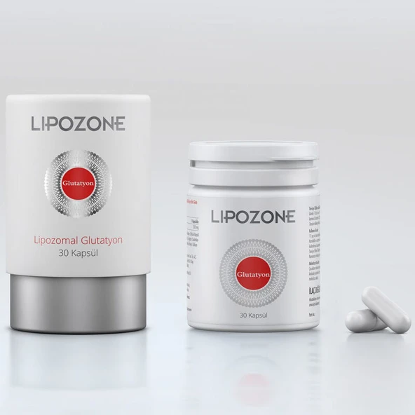 Lipozone Lipozomal Glutatyon Takviye Edici Gıda 200 mg 30 Kapsül ürün görseli
