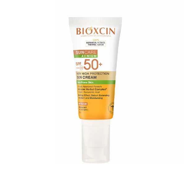 Bioxcin Sun Care Düzensiz Ciltler için Spf 50 Güneş Kremi 50 ml ürün görseli