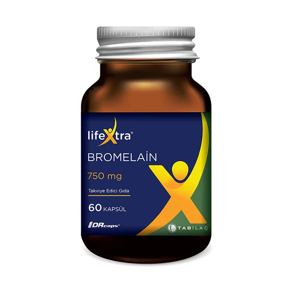 LifeXtra Bromelain 60 Kapsül ürün görseli