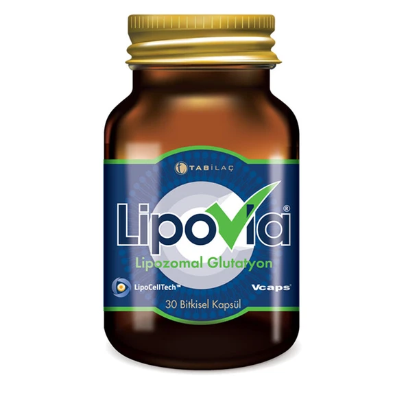 LipoVia Lipozomal Glutatyon 30 Bitkisel Kapsül ürün görseli