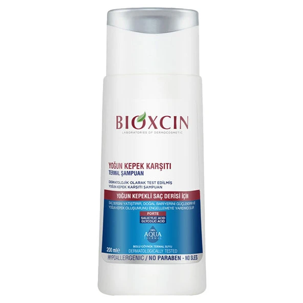 Bioxcin Aqua Thermal Yoğun Kepek Karşıtı Şampuan Ds 200ml ürün görseli